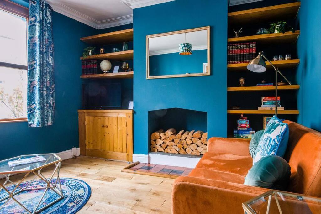 Gorgeous Victorian House Sleeps 6 In Cardiff 빌라 외부 사진