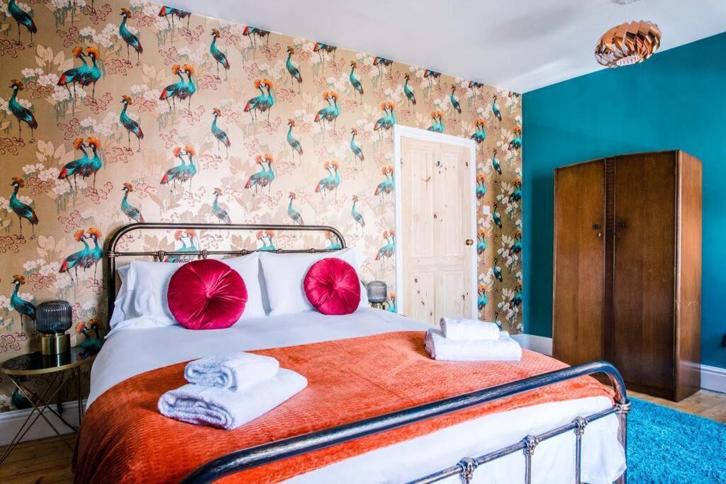 Gorgeous Victorian House Sleeps 6 In Cardiff 빌라 외부 사진